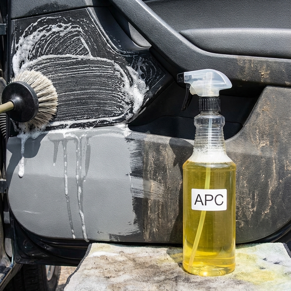 APC (All Purpose Cleaner): O Guia Definitivo do Multiuso Automotivo - Guia completo de detailing automotivo
