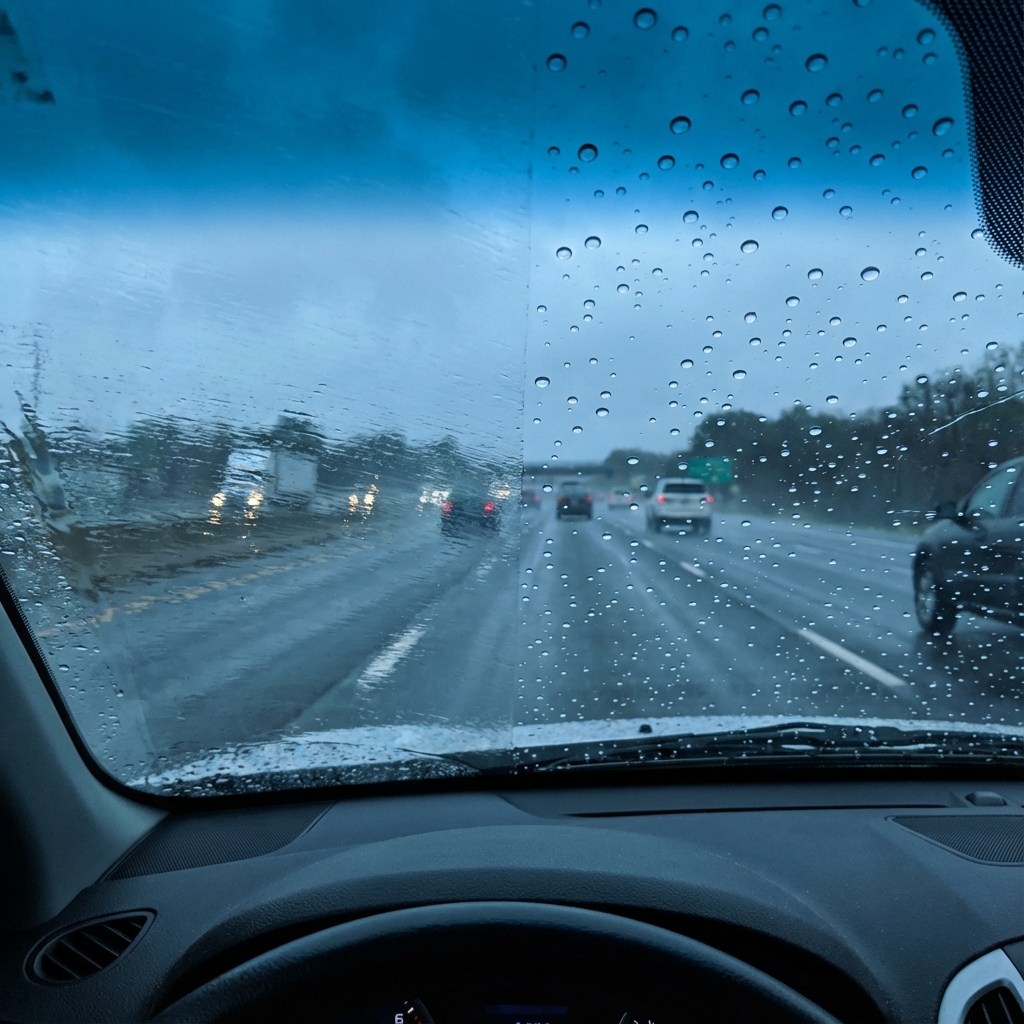 Cristalização de Vidros vs. Repelentes de Chuva: Qual a Diferença?