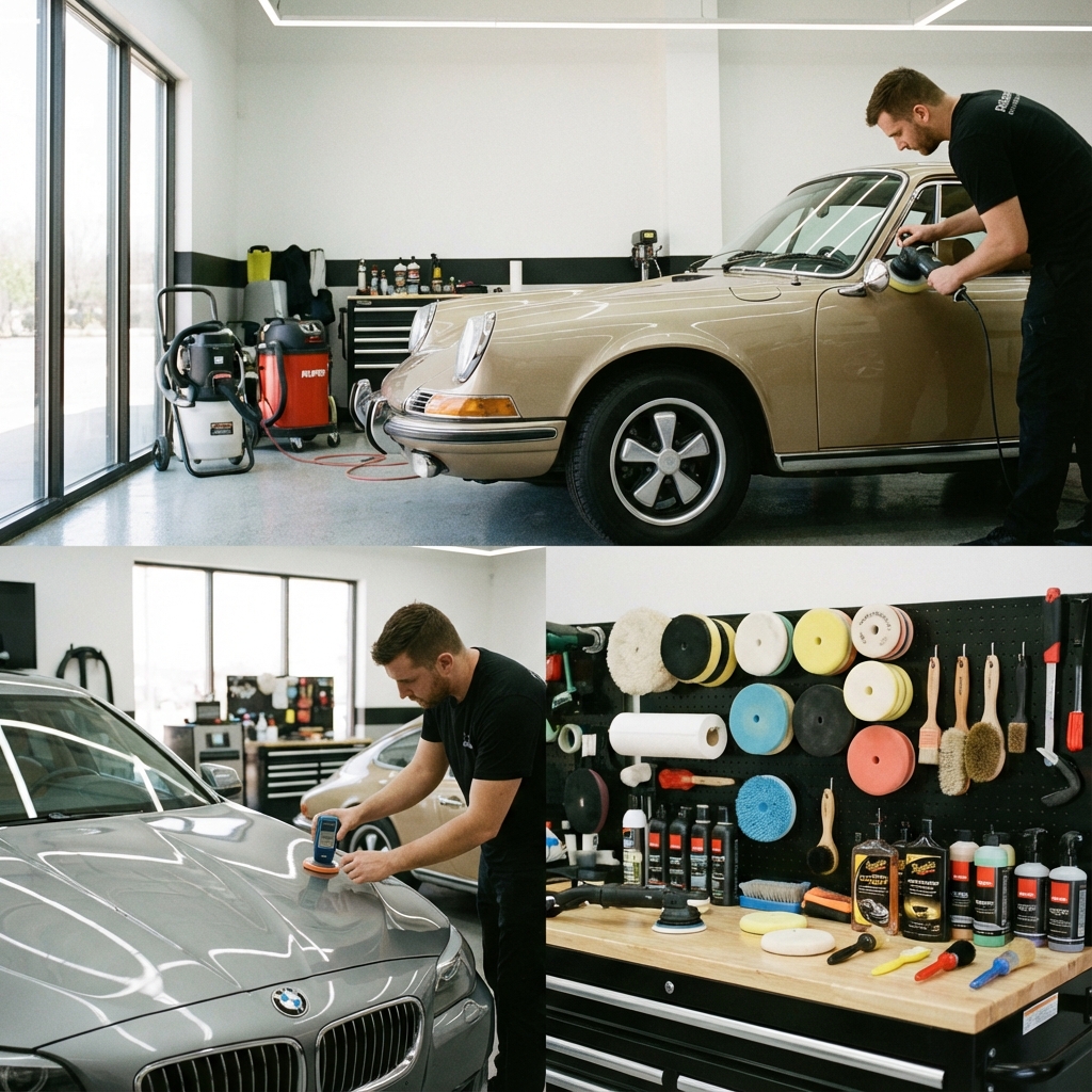 Quanto Custa Montar um Detailing Completo em 2025: Investimento Real de R$ 15 Mil a R$ 80 Mil