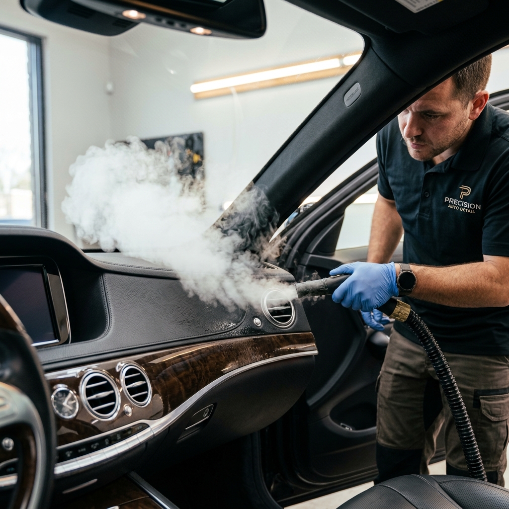 Lavagem a Vapor Automotiva: Guia Completo e Vantagens - Guia completo de detailing automotivo